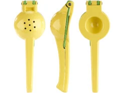 Rosenstein & Söhne Zitronenpresse Metall:2in1-Metall-Zitruspresse, 2 Schalen Für Zitronen & Limetten, Ø6&7,5cm -Einrichtungsgeschäft nc5896 8