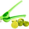 Rosenstein & Söhne Limettenpresse:Manuelle Zitrus- & Saftpresse Aus Metall Für Limetten, Ø 5,6 Cm, Grün -Einrichtungsgeschäft nc5897 8