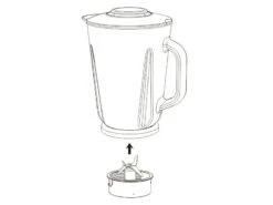 Rosenstein & Söhne Mixer:Glas-Standmixer, 6 Edelstahl Klingen, 6 Modi, 600W, 1,5 L, Profi Clean -Einrichtungsgeschäft nc5915 5