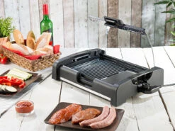 Rosenstein & Söhne Tischgrill Mit Deckel:Tischgrill Mit Glasdeckel, Keramik-beschichtete Grillplatte, 1.650 W 31 Rosenstein & Söhne Tischgrill Mit Deckel:Tischgrill Mit Glasdeckel, Keramik-beschichtete Grillplatte, 1.650 W -Einrichtungsgeschäft nc5917 13