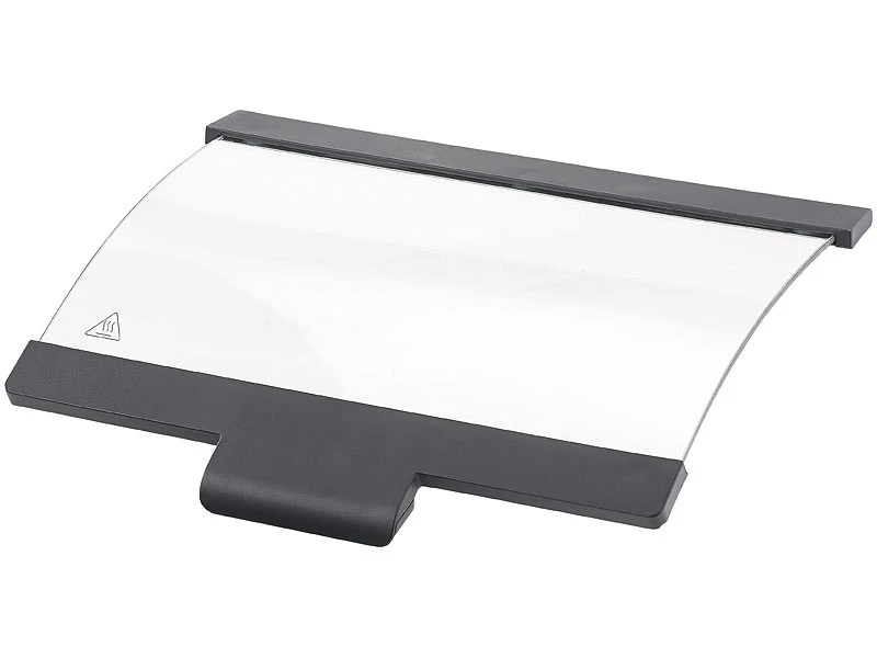 Rosenstein & Söhne Tischgrill Mit Deckel:Tischgrill Mit Glasdeckel, Keramik-beschichtete Grillplatte, 1.650 W 12 Rosenstein & Söhne Tischgrill Mit Deckel:Tischgrill Mit Glasdeckel, Keramik-beschichtete Grillplatte, 1.650 W – Bild 10