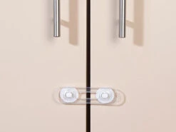 AGT Baby Sicherung:12er-Set Flexible Kinder-Sicherungen F. Türen &Schubladen, Transparent -Einrichtungsgeschäft nc5932 3