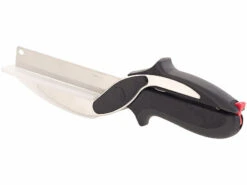 Rosenstein & Söhne Gemüseschere:2er Pack 2in1-Küchenschneider-Schere Mit Messer Und Int -Einrichtungsgeschäft nc5976 1