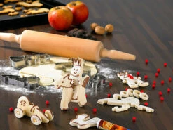 Rosenstein & Söhne Ausstechformen:Ausstech-Formen-Set Für 3D-Plätzchen: Reiter, Schmetterling, Rennauto -Einrichtungsgeschäft nc7122 3