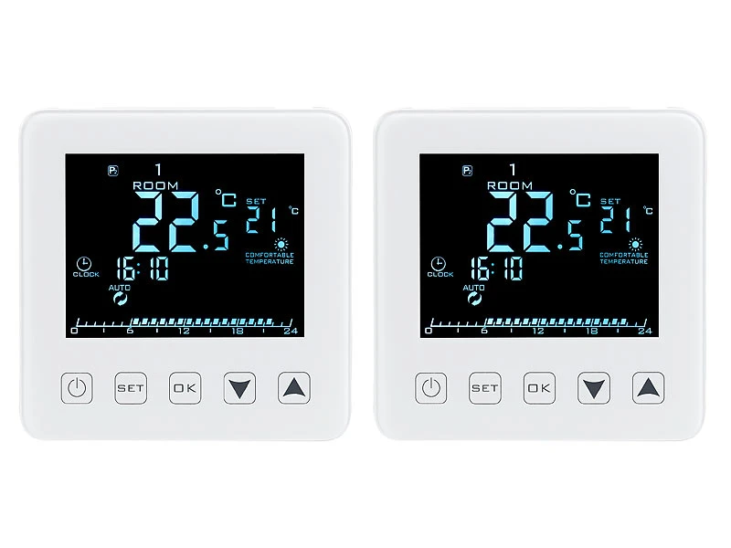 Revolt Elesion Thermostat:2er-Set WLAN-Thermostate Für Fußbodenheizungen, Für Siri, Alexa & GA 5 Revolt Elesion Thermostat:2er-Set WLAN-Thermostate Für Fußbodenheizungen, Für Siri, Alexa & GA – Bild 3