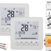 Revolt Wandthermostat:2er-Set WLAN-Thermostate Für Fußbodenheizung, Für Siri, Alexa & GA 1 Revolt Wandthermostat:2er-Set WLAN-Thermostate Für Fußbodenheizung, Für Siri, Alexa & GA -Einrichtungsgeschäft nc7756 7