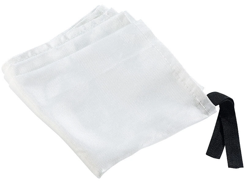 Semptec Feuerschutzdecke:2er-Set Glasfaser-Feuerlöschdecke, 100 X 100 Cm 5 Semptec Feuerschutzdecke:2er-Set Glasfaser-Feuerlöschdecke, 100 X 100 Cm – Bild 3