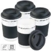 PEARL Kaffee-to-Go-Becher:4er-Set Coffee-to-go-Becher Mit Deckel, 350 Ml, Doppelwandig, BPA-frei -Einrichtungsgeschäft nc9289 8