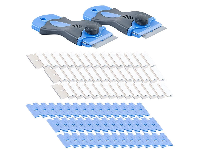 PEARL Ceranfeldschaber:2er-Set Kochfeld-Schaber Für Kratzfeste & Empfindliche Oberflächen 3 PEARL Ceranfeldschaber:2er-Set Kochfeld-Schaber Für Kratzfeste & Empfindliche Oberflächen