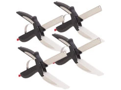 Rosenstein & Söhne Kräuterschere:4er-Set 2in1-Küchenschneider-Scheren Mit Messer Und Schneidebrett 16 Rosenstein & Söhne Kräuterschere:4er-Set 2in1-Küchenschneider-Scheren Mit Messer Und Schneidebrett -Einrichtungsgeschäft nc9667 14