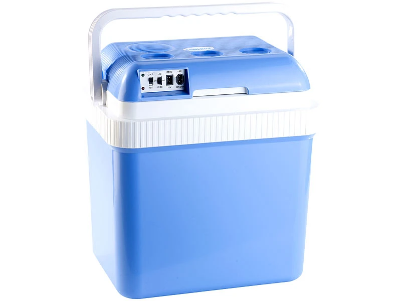 Xcase Auto Kühlbox:Thermoelektrische Kühl- Und Wärmebox, 24 L, 12- & 230-V-Anschluss 5 Xcase Auto Kühlbox:Thermoelektrische Kühl- Und Wärmebox, 24 L, 12- & 230-V-Anschluss – Bild 3