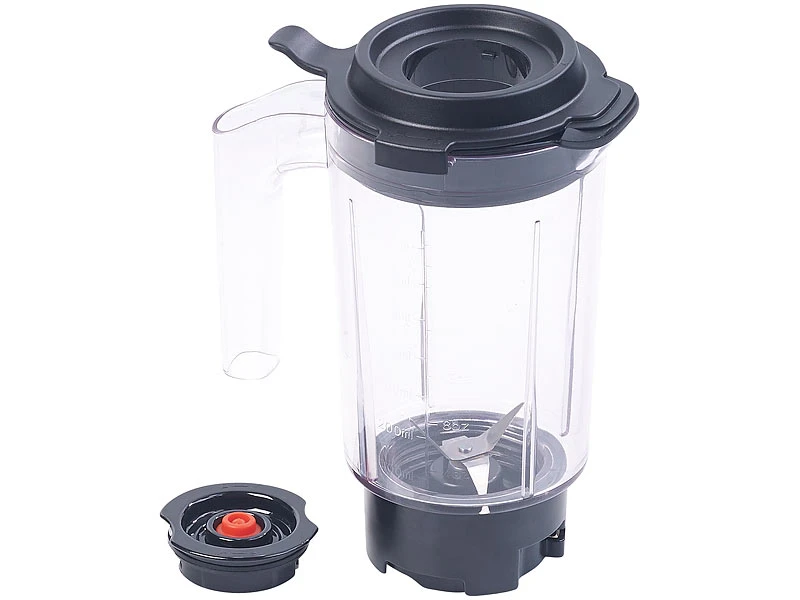 Rosenstein & Söhne Mixer Mit Vakuumpumpen:2in1-Vakuum-Mixer Mit 3 Stufen & 4 Klingen, Versandrückläufer 8 Rosenstein & Söhne Mixer Mit Vakuumpumpen:2in1-Vakuum-Mixer Mit 3 Stufen & 4 Klingen, Versandrückläufer – Bild 6