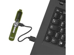 PEARL USB Feuerzeug:2er-Set Elektronisches Feuerzeug Mit Doppeltem Lichtbogen, IP56, Oliv -Einrichtungsgeschäft nx1430 2