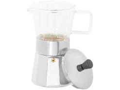Cucina Di Modena Espressobereiter:Design-Espressokocher, Kanne Aus Borosilikat-Glas, 300 Ml, 6 Tassen 17 Cucina Di Modena Espressobereiter:Design-Espressokocher, Kanne Aus Borosilikat-Glas, 300 Ml, 6 Tassen -Einrichtungsgeschäft nx1437 1