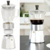 Cucina Di Modena Espressobereiter:Design-Espressokocher, Kanne Aus Borosilikat-Glas, 300 Ml, 6 Tassen -Einrichtungsgeschäft nx1437 8