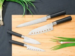 TokioKitchenWare Messerset Edelstahl:4-teiliges Küchenmesser-Set Aus Edelstahl 17 TokioKitchenWare Messerset Edelstahl:4-teiliges Küchenmesser-Set Aus Edelstahl -Einrichtungsgeschäft nx1463 9