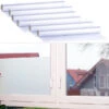 Infactory Milchglasfolie:6er-Ser Statisch Haftende Milchglas-Sichtschutz-Folien, Je 45 X 200 Cm