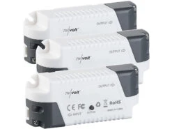 Revolt Smart-Switch Alexa:3er-Set Funk-Empfänger KFS-200.rc, Amazon Alexa & Google Assistant -Einrichtungsgeschäft nx1651 15