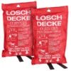 Semptec Feuerschutzdecke:2er-Set Glasfaser-Feuerlöschdecke, 100 X 100 Cm 1 Semptec Feuerschutzdecke:2er-Set Glasfaser-Feuerlöschdecke, 100 X 100 Cm -Einrichtungsgeschäft nx1854 0