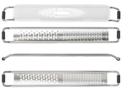 Rosenstein & Söhne Käse-Reibe:2 Scharfe Edelstahl-Stabreiben, Feine & Mittlere Klingen, Photo-geätzt -Einrichtungsgeschäft nx1901 11