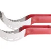 PEARL Wassermelonen Messer:2er-Set 2in1-Wassermelonenschneider Und Servierzange Aus Edelstahl -Einrichtungsgeschäft nx1907 0