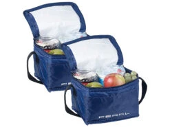 PEARL Mini Kühlbox:4er-Set Isolierte Mini-Kühltaschen Mit Tragegurt, Je 2,5 Liter -Einrichtungsgeschäft nx1939 0