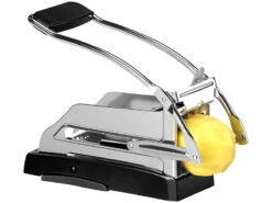 Rosenstein & Söhne Pommesschneider:Profi-Pommes- & Gemüseschneider Mit 3 Schneide-Gittern Und Saugfuß -Einrichtungsgeschäft nx3183 3