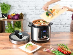 Sichler Programmierbarer 11in1-Schnellkochtopf, 5 L, 1.000 W,Versandrückläufer 23 Sichler Programmierbarer 11in1-Schnellkochtopf, 5 L, 1.000 W,Versandrückläufer -Einrichtungsgeschäft nx3213 7