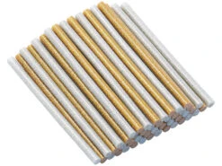 AGT Heisskleber:50 Klebesticks Für Heißklebepistolen, 11 X 200 Mm, Golden & Silbern 5 AGT Heisskleber:50 Klebesticks Für Heißklebepistolen, 11 X 200 Mm, Golden & Silbern -Einrichtungsgeschäft nx3279 0