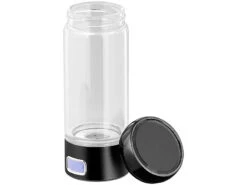 Rosenstein & Söhne Wasserstoffgerät:Mobiler Wasserstoff-Ionisator Für Trinkwasser, Mit Akku, 350 Ml -Einrichtungsgeschäft nx3325 10