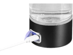 Rosenstein & Söhne Wasserstoffgerät:Mobiler Wasserstoff-Ionisator Für Trinkwasser, Mit Akku, 350 Ml -Einrichtungsgeschäft nx3325 12