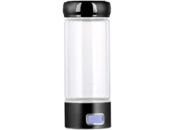 Rosenstein & Söhne Wasserstoffgerät:Mobiler Wasserstoff-Ionisator Für Trinkwasser, Mit Akku, 350 Ml -Einrichtungsgeschäft nx3325 5
