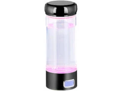 Rosenstein & Söhne Wasserstoffgerät:Mobiler Wasserstoff-Ionisator Für Trinkwasser, Mit Akku, 350 Ml -Einrichtungsgeschäft nx3325 7