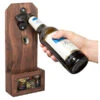 Cucina Di Modena Wandflaschenöffner:Flaschenöffner Mit Kronkorken-Auffangbehälter, Holz, Zur Wandmontage -Einrichtungsgeschäft nx3349 4