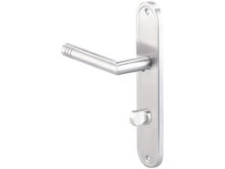 AGT Türklinken:Modernes Edelstahl-Türbeschlag-Set Für 3 Zimmertüren & 1 Bad-/WC-Tür -Einrichtungsgeschäft nx3376 0 2