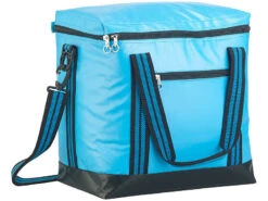 PEARL Flexible Kühltasche:Faltbare Kühltasche Mit Griffen, Wasserdichte Lkw-Plane, 26 L, 2er-Set -Einrichtungsgeschäft nx3399 2