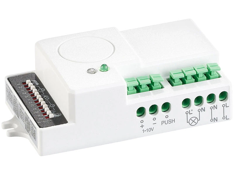 Revolt Radar Bewegungsmelder:Bewegungsmelder Mit Mikrowellenradar & Dimmer 3 Revolt Radar Bewegungsmelder:Bewegungsmelder Mit Mikrowellenradar & Dimmer