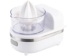 Rosenstein & Söhne Gemüsereibe:3in1 Dessert-Maker, Gemüse-Reibe & Saftpresse, 150 Watt -Einrichtungsgeschäft nx3893 0