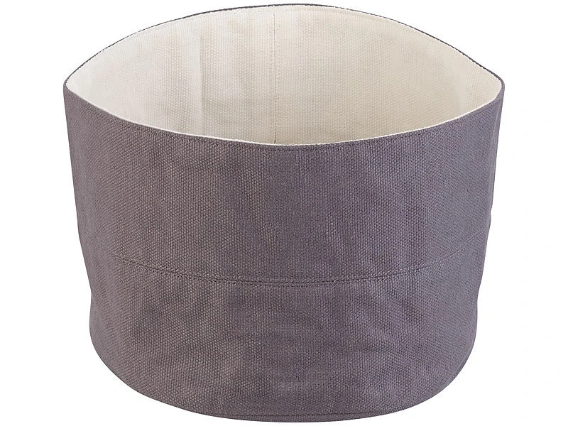 Rosenstein & Söhne Frühstücksbeutel:2er-Set Brotkörbe Aus 100% Baumwolle, Ø 20 Cm Und Ø 25 Cm 5 Rosenstein & Söhne Frühstücksbeutel:2er-Set Brotkörbe Aus 100% Baumwolle, Ø 20 Cm Und Ø 25 Cm – Bild 3