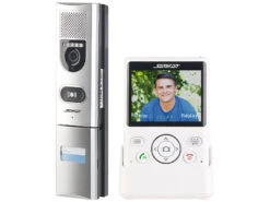 Somikon Sprechanlage:Funk-Türsprechanlage Mit Video-Übertragung (Versandrückläufer) -Einrichtungsgeschäft nx4396 27