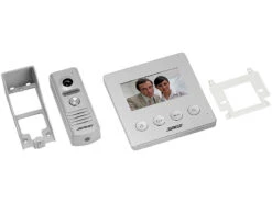 Somikon Video Klingel:Video-Türsprechanlage Mit Farbdisplay, LED-Licht & Türöffnungsfunktion -Einrichtungsgeschäft nx4400 15