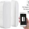 Luminea Home Control Türsensor:WLAN-Tür & Fensteralarm, Sicherung, Komp. Zu Alexa & Google Assistant -Einrichtungsgeschäft nx4470 6 2