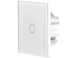 Luminea Home Control Lichttaster:Touch-Lichtschalter, WLAN, Kompat. Zu Siri, Alexa & Google Assistant -Einrichtungsgeschäft nx4503 2