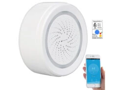 VisorTech Elesion Sirene:2er-Set Alarm-Sirene Mit WLAN & App, Komp. Zu Alexa & Google Assistant 26 VisorTech Elesion Sirene:2er-Set Alarm-Sirene Mit WLAN & App, Komp. Zu Alexa & Google Assistant -Einrichtungsgeschäft nx4508 13