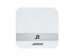 Somikon Türkamera WLAN:WLAN-Video-Türklingel Mit App, PIR-Sensor, Akku, IP53, Funk-Empfänger -Einrichtungsgeschäft nx4518 1