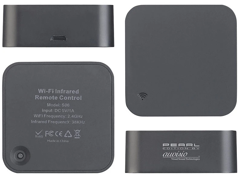 Auvisio Lernfähige IR-Universal-Fernbedienung Mit App (Versandrückläufer) 6 Auvisio Lernfähige IR-Universal-Fernbedienung Mit App (Versandrückläufer) – Bild 4