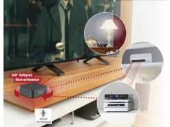 Auvisio Lernfähige IR-Universal-Fernbedienung Mit App (Versandrückläufer) 15 Auvisio Lernfähige IR-Universal-Fernbedienung Mit App (Versandrückläufer) -Einrichtungsgeschäft nx4519 13