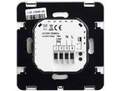 Revolt Raumthermostat Digital:2er-Set Wand-Thermostate Für Fußbodenheizung, LCD, Touch-Tasten -Einrichtungsgeschäft nx4525 2