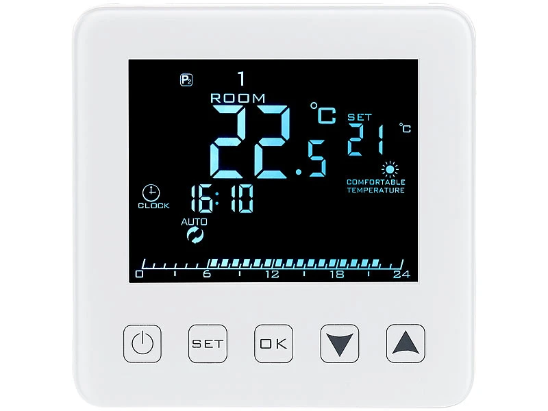 Revolt Elesion Thermostat:2er-Set WLAN-Thermostate Für Fußbodenheizungen, Für Siri, Alexa & GA 8 Revolt Elesion Thermostat:2er-Set WLAN-Thermostate Für Fußbodenheizungen, Für Siri, Alexa & GA – Bild 6