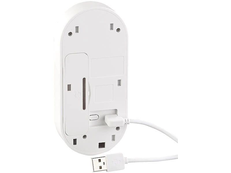 Somikon WLAN Klingel:WLAN-HD-Video-Türklingel Mit App, Gegensprechen, Inkl. Akku 9 Somikon WLAN Klingel:WLAN-HD-Video-Türklingel Mit App, Gegensprechen, Inkl. Akku – Bild 7